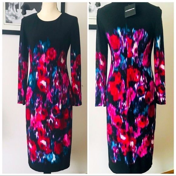 Liz Claiborne Dresses & Skirts - NWT! GORGEOUS LIZ CLAIBORNE FLORAL PRINT MIDI